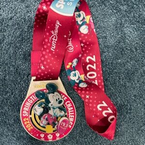 Walt Disney World 2022 Springtime Surprise Challenge Finisher Medal